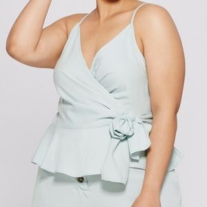 Who What Wear Tie Waist Tank Top